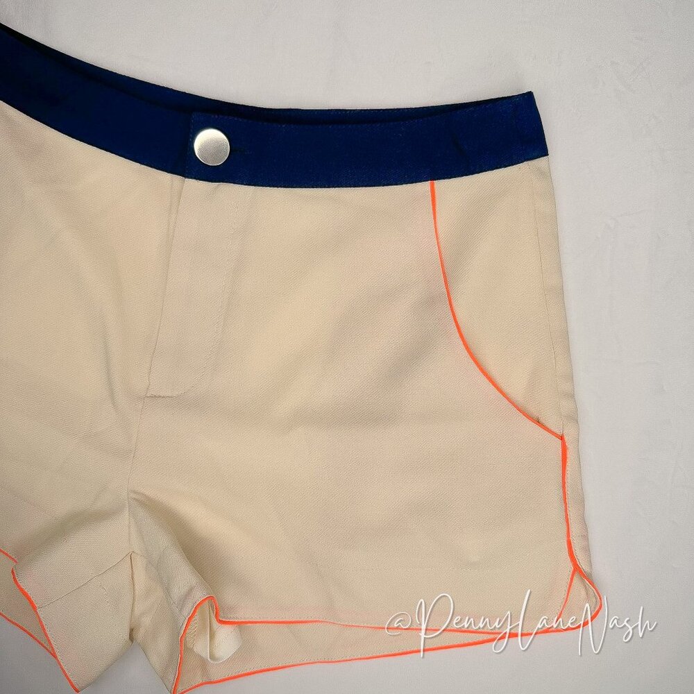 Blu Pepper Joa Casual Shorts Cream - Picture 3 of 11
